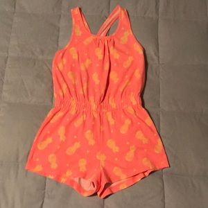 Basic Edition Romper Pineapple size 4/5 EUC